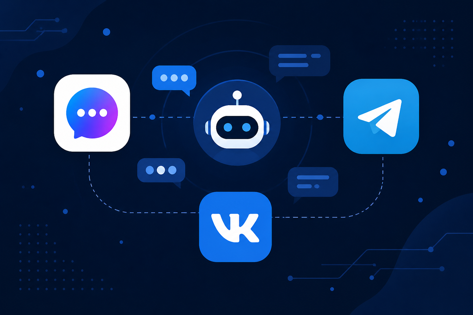 Max, Telegram или VK: куда ставить бота для бизнеса